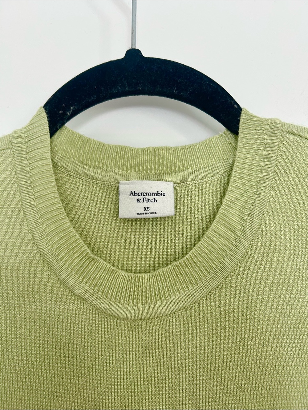Abercrombie Light Green Knit Shell Tank - Picture 2 of 4